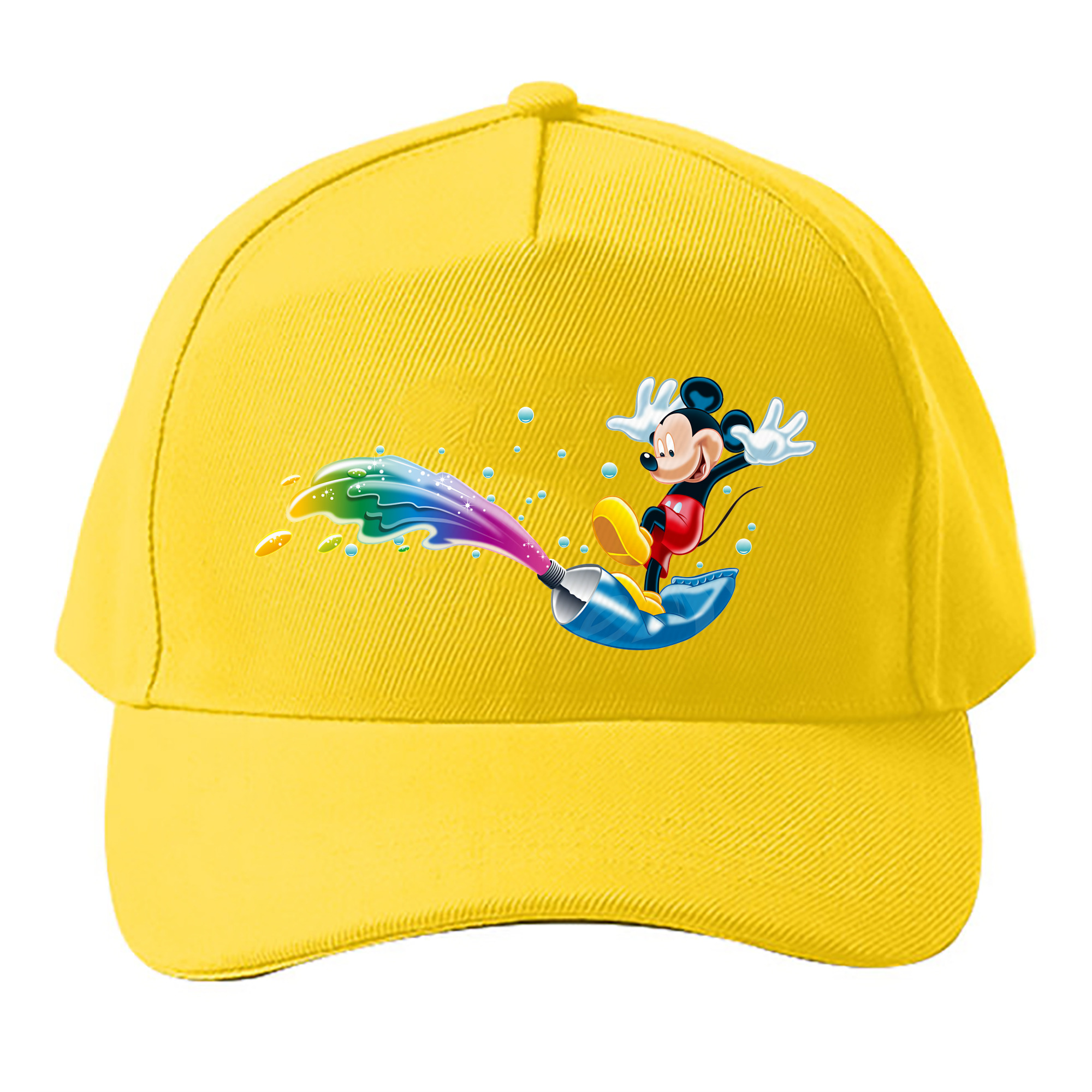 （画像用） ミッキーマウス Mickey Mouse ベースボールキャップ 綿100％ 男女兼用 帽子 スポーツ